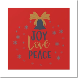 Joy Love Peace Posters and Art